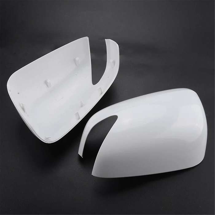 Car Exterior Door Mirror Covers Rearview Mirror Cover Wing Door Side Mirror Shell for Fit Jazz 2009-