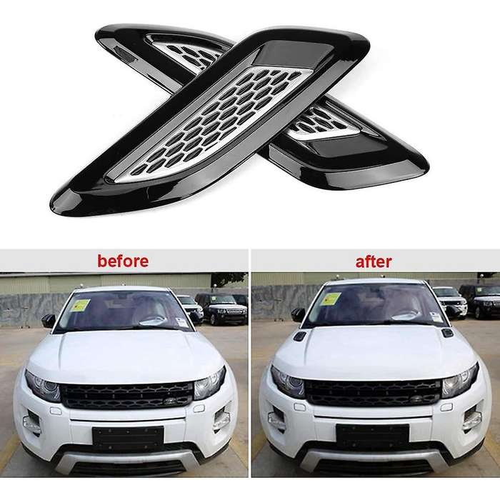 Car Exterior Hood Air Vent Outlet Ring Cover Trim Engine Hood Frame Decoration Car Accessories for ,