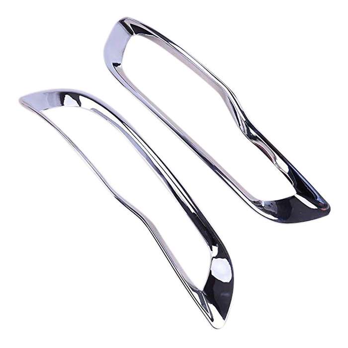 Car Exterior Molding Accessories Chrome Rear Tail Fog Light Lamp Cover Trim Frame Fit for 2014-2016