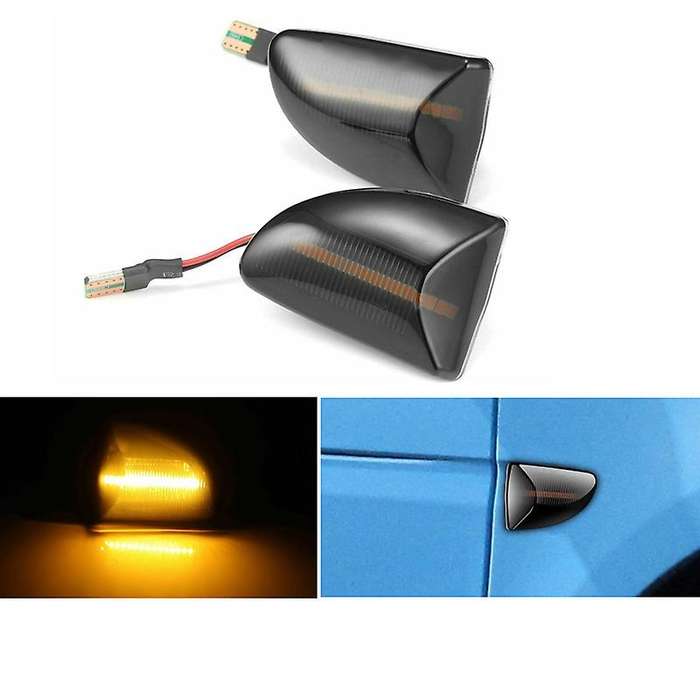 Car Flowing Yellow LED Marker Light Side Dynamic Turn Signal Light for W451 Coupe