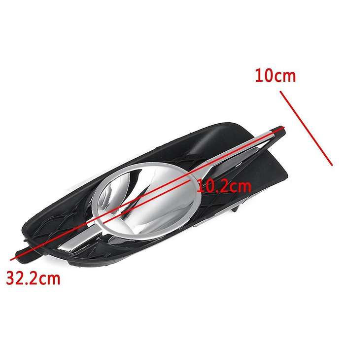 Car Fog Lamp Hole Cover Mesh Grille Fog Lamp Cover for 2009-2013 20859107 20859108