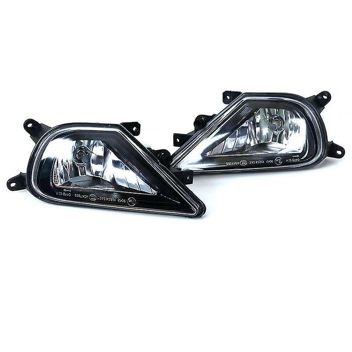 Car Fog Lamp Front Bumper Fog Light Lamp with Bulbs Left+Right for 2016 2017 2018 7P6941699G 7P69417
