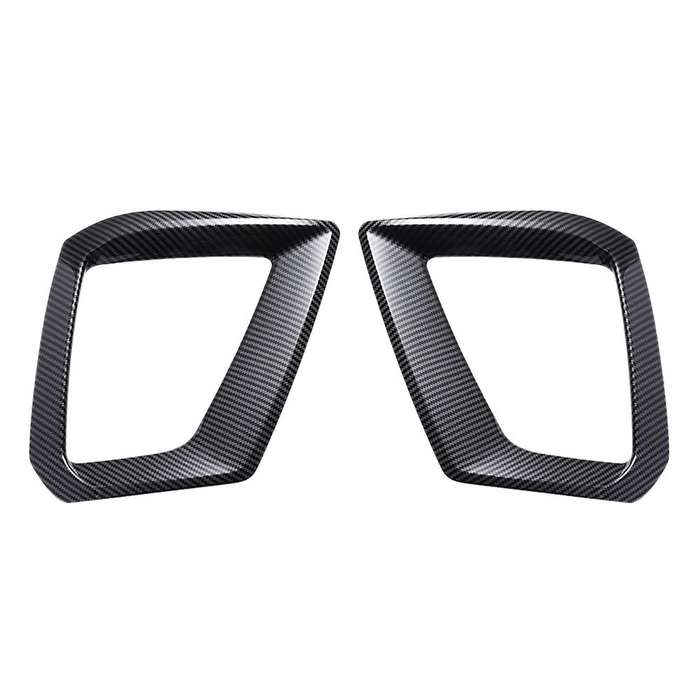 Car Fog Light Covers Car Trim Fog Lamp Trim Bezel Side Stickers for  A4L A4 S4 2020+ Sport Edition C