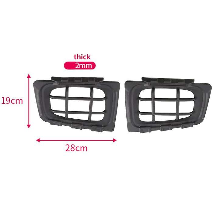 Car Fog Light Covers for Jimny JB74 ONLY 2019-2023 Car Fog Lights Covers Frame Trim