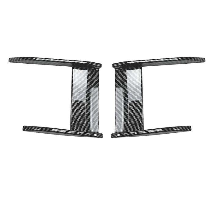 Car Front Bumper Air Vent Splitter Lip Spoiler Wind Knife for 1 Series F40 118i 120i 2019+MP Carbon