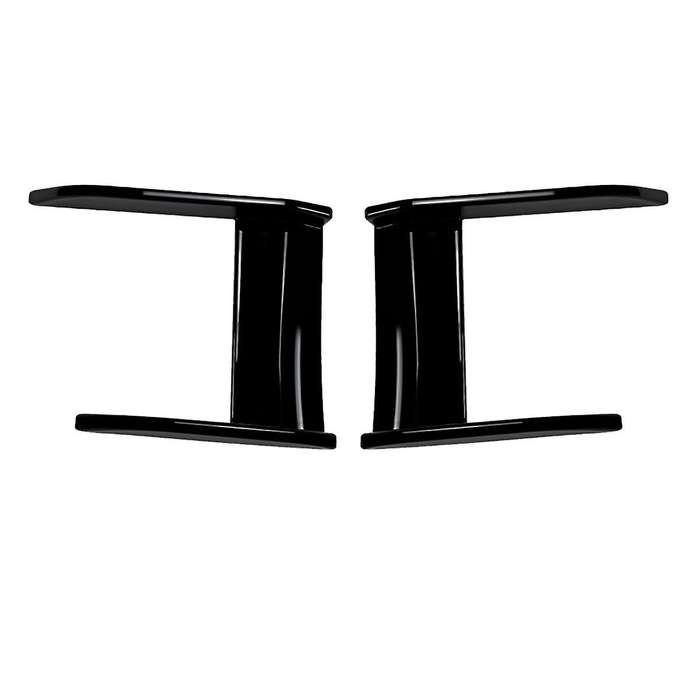 Car Front Bumper Air Vent Splitter Lip Spoiler Wind Knife for 1 Series F40 118i 120i 2019+MP Gloss B