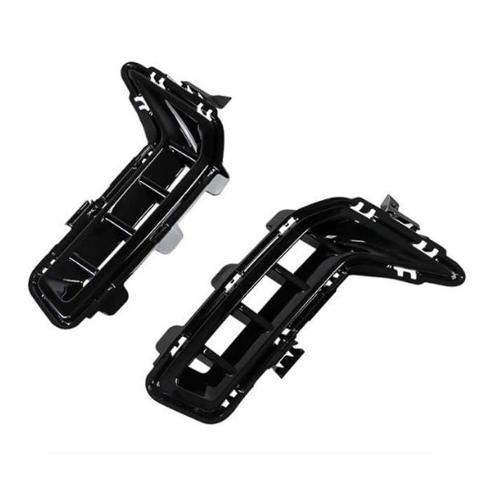 Car Front Bumper Cover Air Vent Cover Trim Outlet Intake Frame for X5 G05 X5L 2023-,Black
