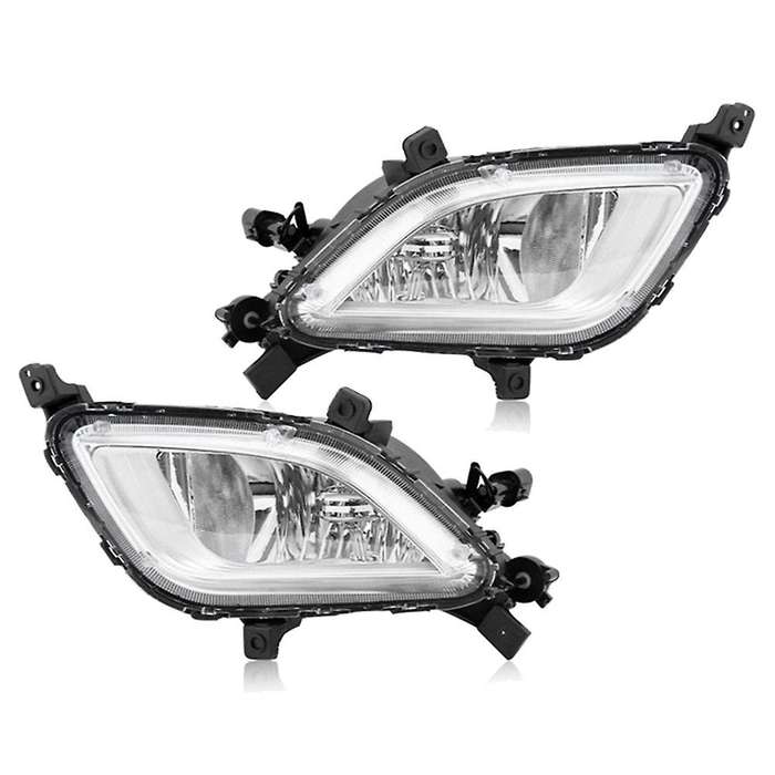 Car Front Bumper Fog Lamp Headlights Halogen Fog Light for Forte 2017 2018