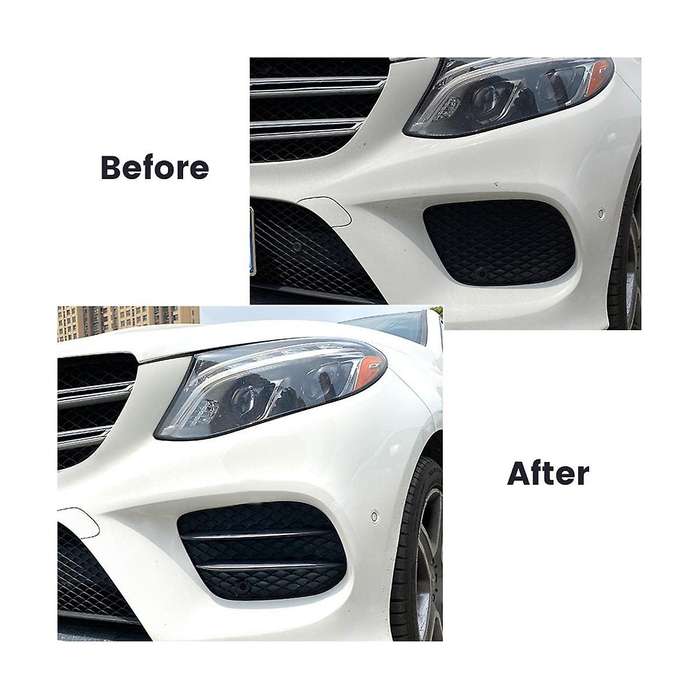 Car Front Bumper Fog Lamp Grille Covers for - Gls Coupe W166 X166 C292 2015-2019