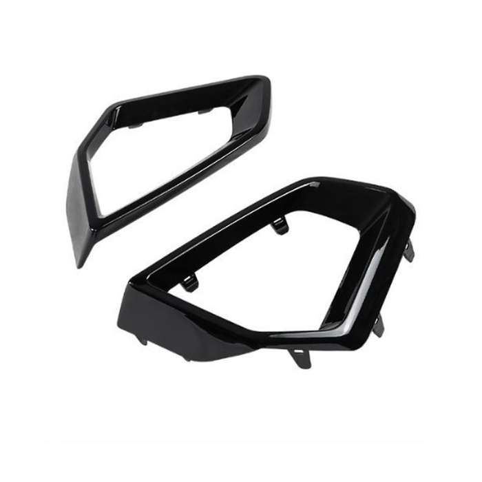 Car Front Bumper Fog Light Cover Air Vent Cover Trim Outlet Intake Frame for X5 G05 X5L 2023,Carbon