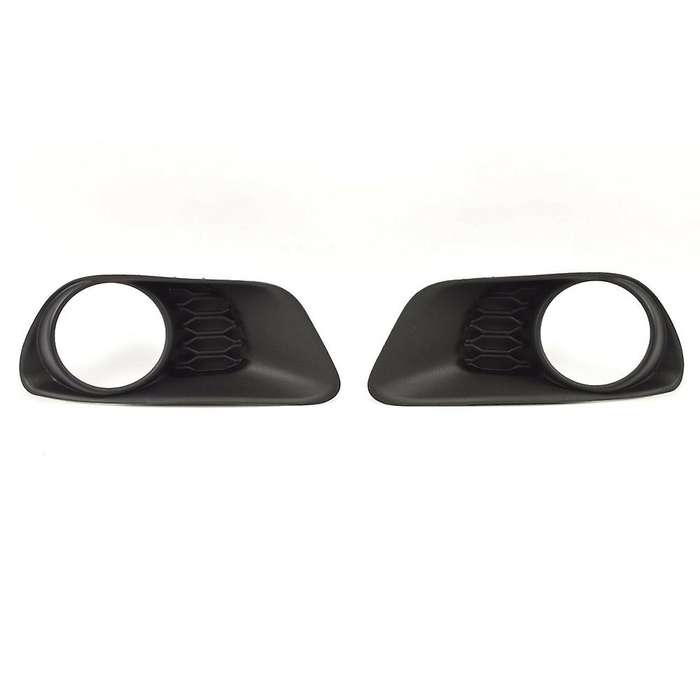 Car Front Bumper Fog Light Cover Fog Lamp Frame Trim for 2011-2021 68100698AA 68100699AA