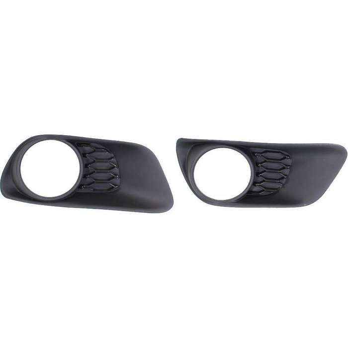 Car Front Bumper Fog Light Cover Fog Lamp Frame Trim for 2011-2021 68100698AA 68100699AA