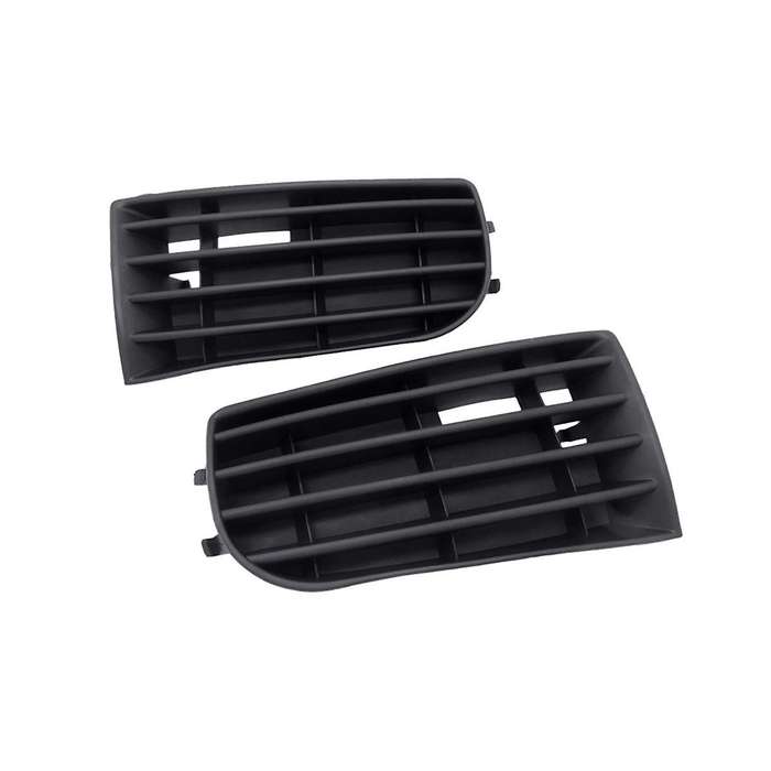 Car Front Bumper Fog Light Grille without Holes Fog Light Cover for Golf 5 Mk5 2005-2009