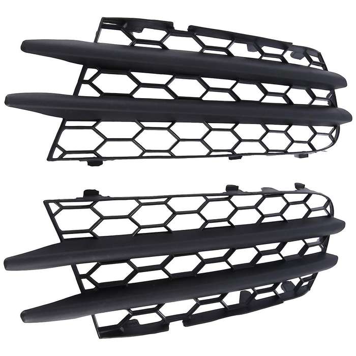 Car Front Bumper Fog Light Mesh Grille for 2008-2014 Fog Lamp Honeycomb Cover 1k8853665 1k8853666