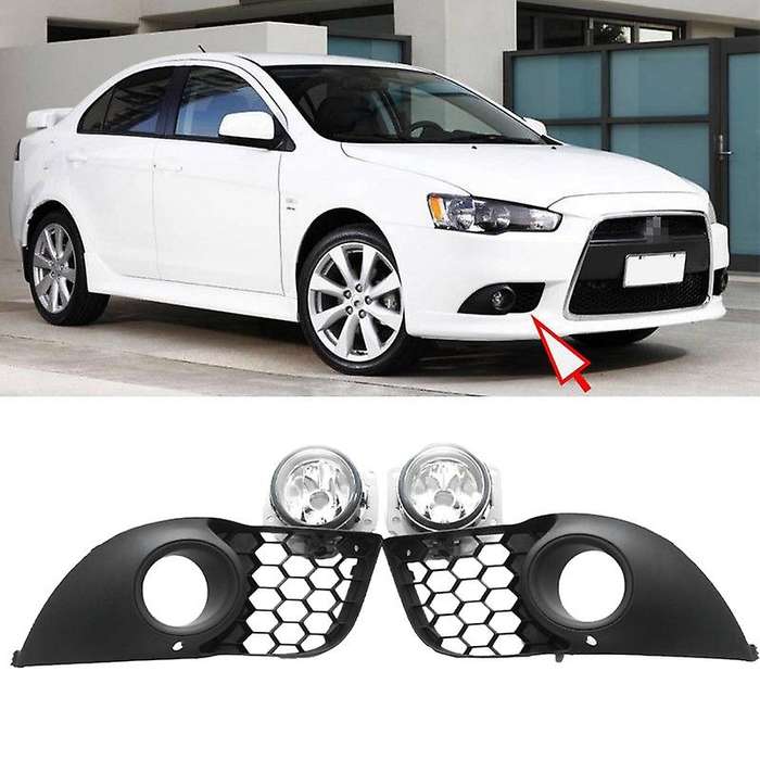Car Front Bumper Frame Fog Light Assembly for Ex Sportback 2007 - 2015