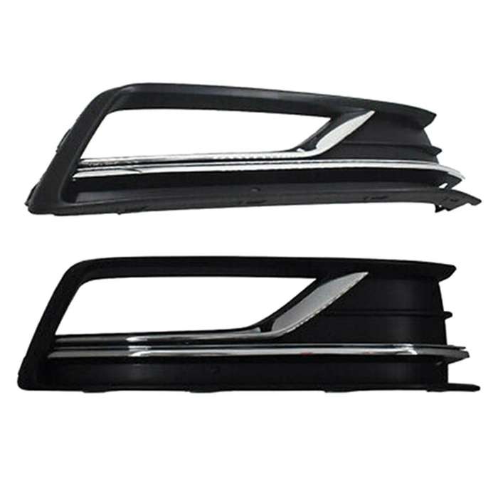 Car Front Bumper Fog Lights Grille Us Style Fog Lamp Cover for B8 2016 2017