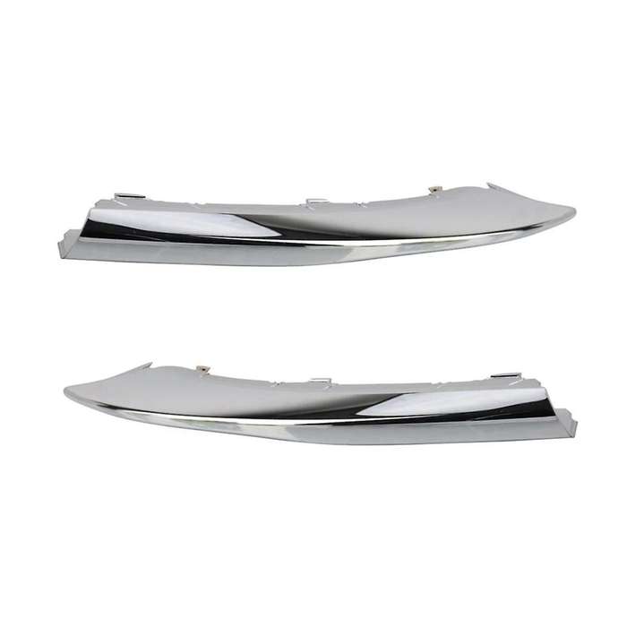 Car Front Bumper Grill Fog Lamp Chrome Trim for S Class W222 S400L S500L 4MATIC 2228852321 222885242