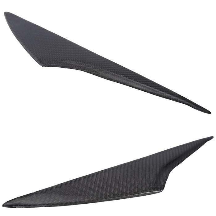 Car Front Bumper Headlight Eyelid Eyebrow Lamp Trim for Axela 3 M3 2014-2016