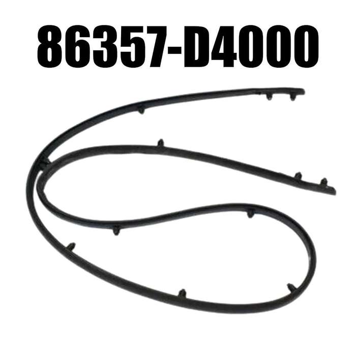 Car Front Bumper Hood Seal Strip Rubber Trim 86357-D4000 86357-D5000 for 2016-2020
