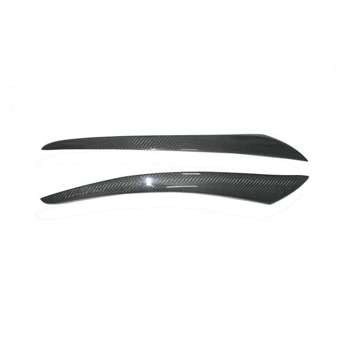 Car Front Bumper Headlight Eyelid Eyebrow Lamp Trim for S40 V50 2004-2012