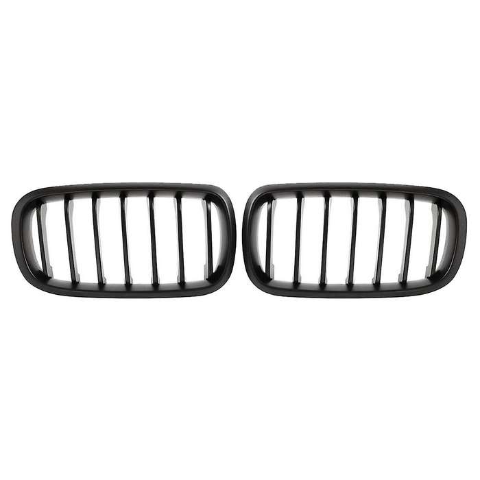 Car Front Bumper Kidney Grill Grilles 51712334708 51712334710 for X5 X6 F15 F16 2014-2018 Middle Gri