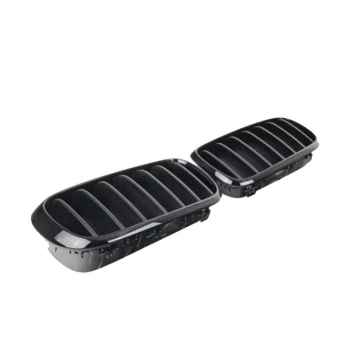 Car Front Bumper Kidney Grill Grilles 51712334708 51712334710 for X5 X6 F15 F16 2014-2018 Middle Gri