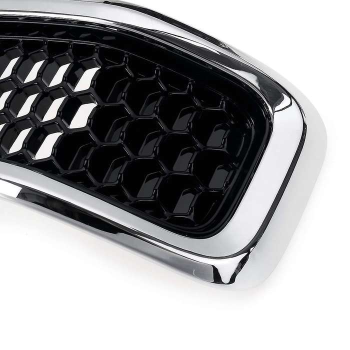 Car Front Bumper Insert Mesh Grille Decoration Cover Front Radiator Inlet Grill Trim Cover for 2014
