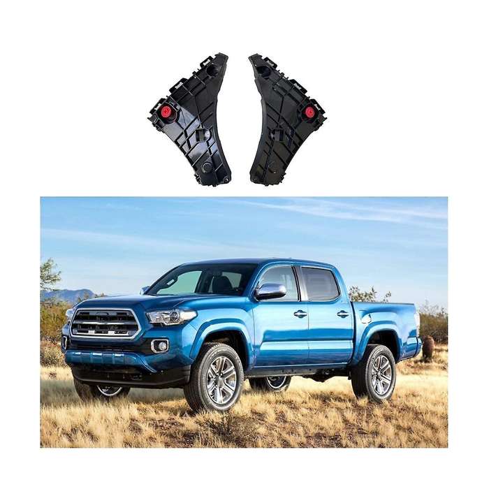 Car Front Bumper Left Side Bracket for 2009-2017 Front Bumper Bracket with Two Clips 52116-0C110