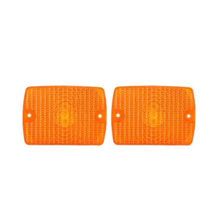 Car Front Bumper Light Cover 56001378 CH2520111 for YJ 1987-1995 Turn Signal Light Cover Yellow