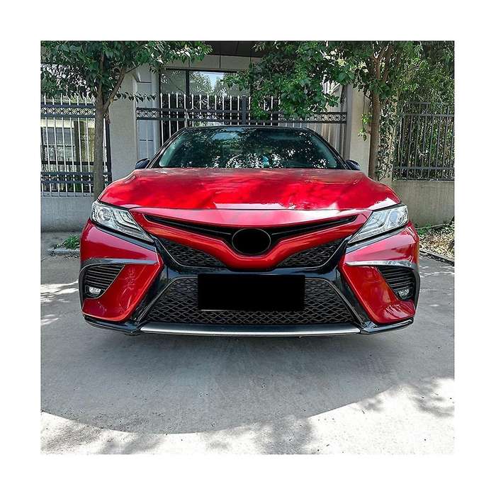 Car Front Bumper Light Frames Spoiler Racing Grille Cover for 8th Generation 2018 2019 2020 Sport(c