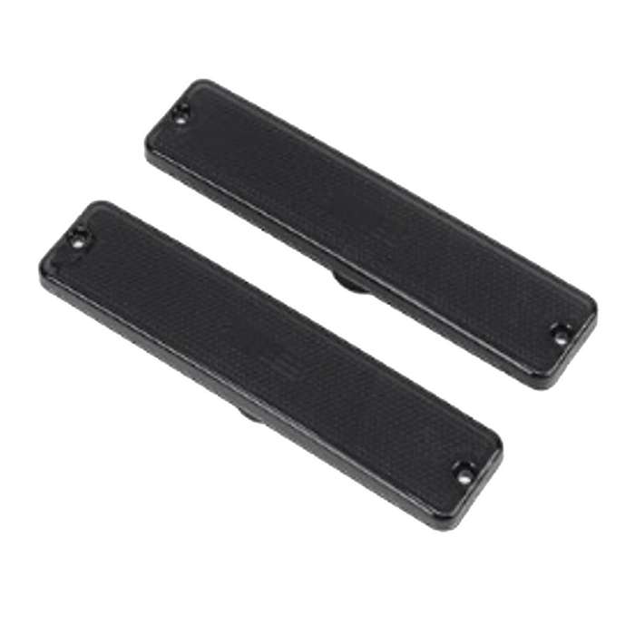 Car Front Bumper Light Cover 56001424 for Wrangler YJ 1987-1995 Turn Signal Light Cover Black