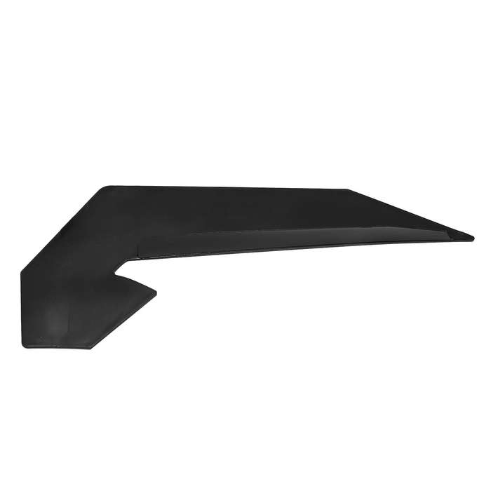 Car Front Bumper Lip Splitter Fin Air Knife Auto Body Kit for 10TH Type-R 2019-2021 Bright Black
