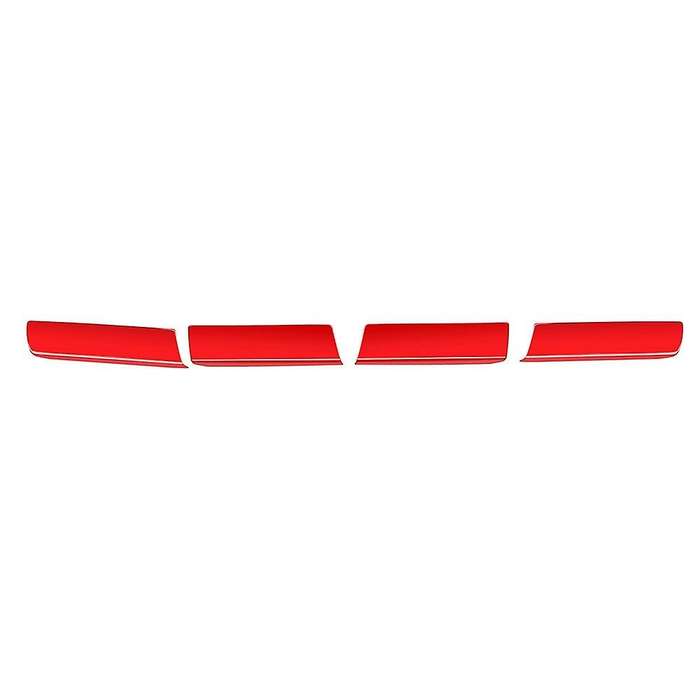 Car Front Bumper Lower Grille Trim Cover Middle Mesh Trim Cover Grille Bright Strip for NOTE E13 202