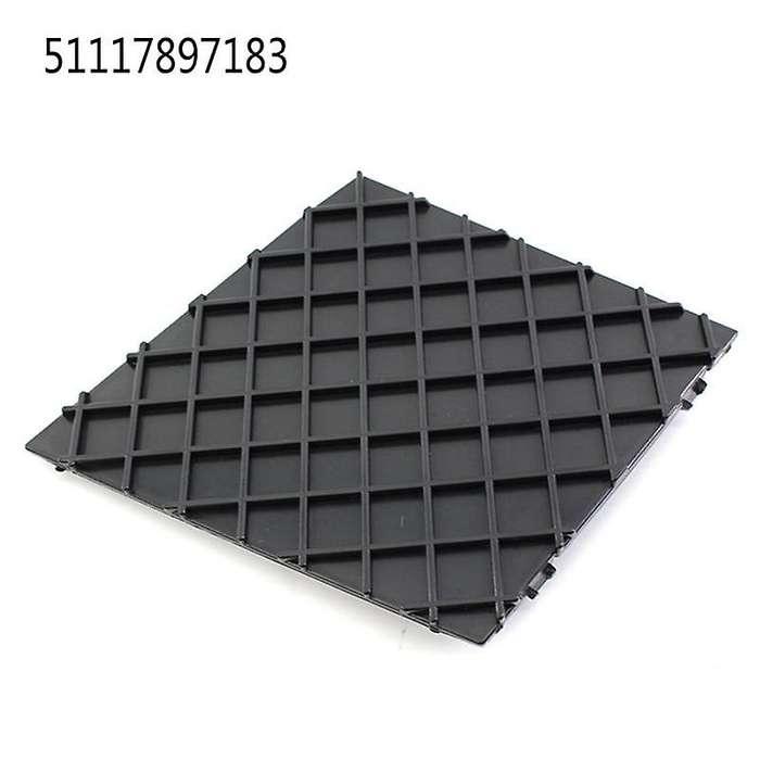 Car Front Bumper Lower Mesh Grill Plate Trim Cover for E60 E61