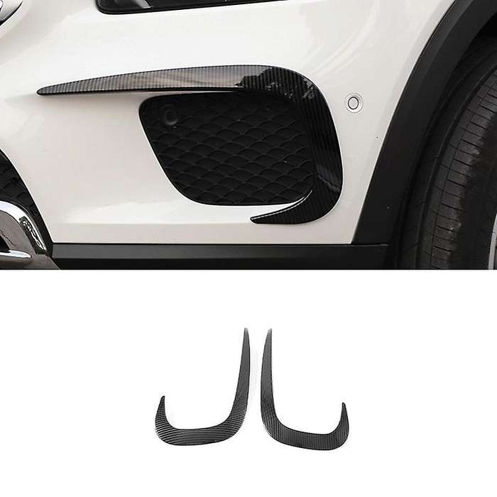 Car Front Bumper Side Molding Cover Fog Light Trim for - Class 2019 2020 Accessories