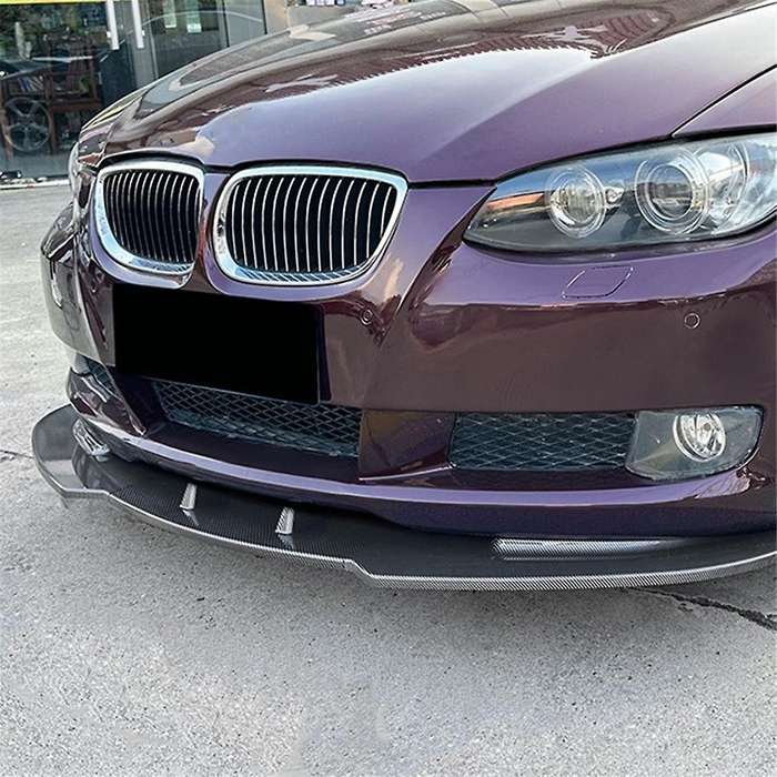 Car Front Bumper Splitter Lip Diffuser Spoiler Cover Guard for 3 Series E92 E93 2006-2013 Carbon Fib