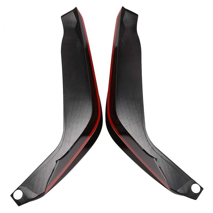 Car Front Bumper Side Spoiler Guard Car Body Modification for 11Th 22 Front Bumper Lip Wrap Angle Sp