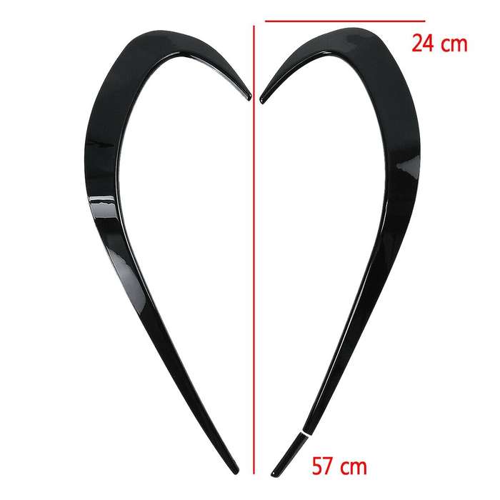 Car Front Bumper Splitter Spoiler for W117 CLA45 CLA200