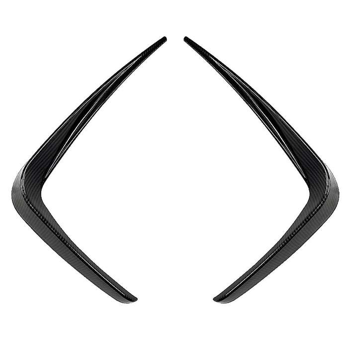 Car Front Bumper Splitter Spoiler Trim Fog Light Canard for 3 Series G20 320i 325i 2019-2022, A