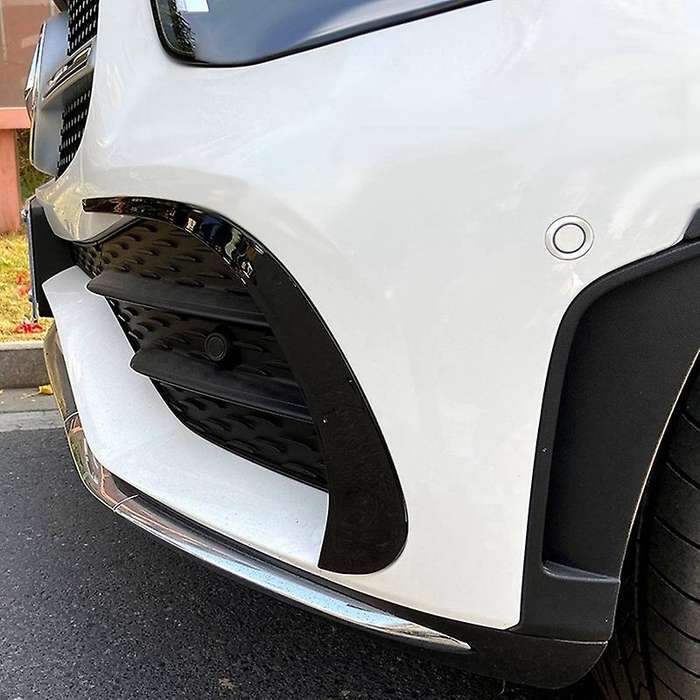 Car Front Bumper Splitter Spoiler Side Decorative Covers Trim for GLC Class GLC260 GLC300 2020 2021
