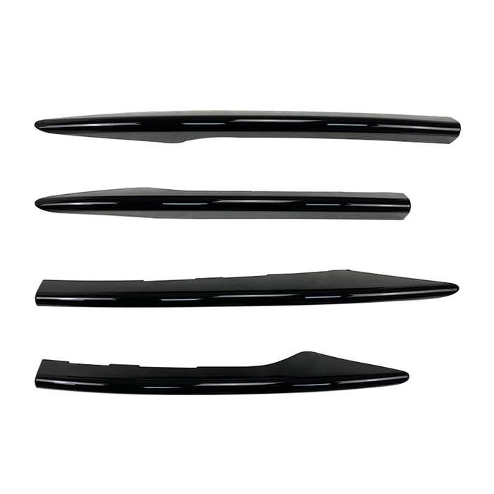 Car Front Bumper Spoiler Cover Fog Light Grille Stip for E Class W213 E260 E300 E53 2021 C