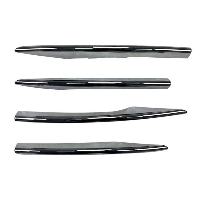 Car Front Bumper Spoiler Cover Fog Light Grille Stip for E Class W213 E260 E300 E53 2021 B