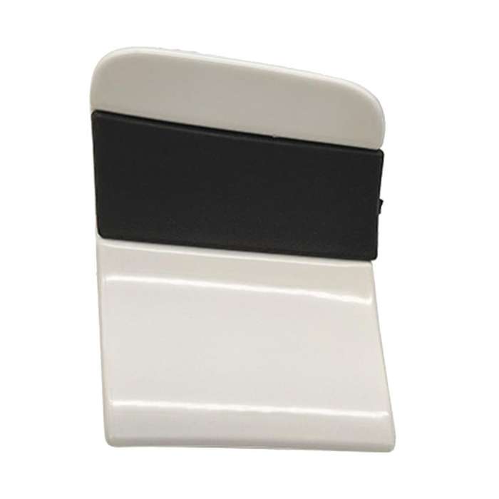 Car Front Bumper Tow Eye Hook Eye Cover Cap 2548851801 for GLC W254 2023+ Front Trailer Cover White&