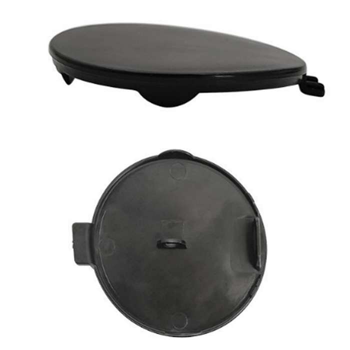 Car Front Bumper Tow Hook Cover Cap without Painted 51118068068 for 5 Series G30 G38 2017-2020 Blac