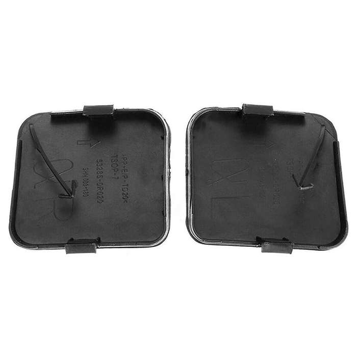 Car Front Bumper Tow Hook Cover Towing Hole Lid Trailer Trim Cap for 2009-2012 53285-0R907 53286-0R9