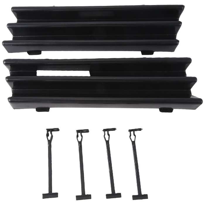Car Front Bumper Tow Hook Covers Caps 1Pair Fits for S-Class W140 4-DOOR 1992-1993 1408800105 140880