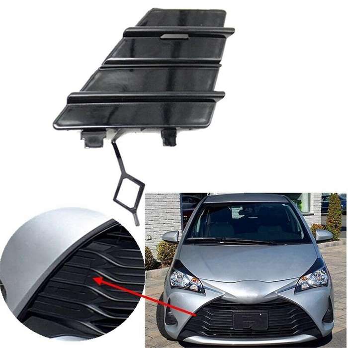 Car Front Bumper Towing Eye Hook Cover Cap for Yaris LE III 2017-2019 52127-0DB10