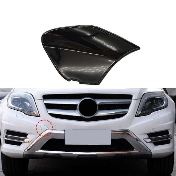 Car Front Bumper Towing Hook Cover Tow Hook Cap Painted 2048851424 for - X204 Black