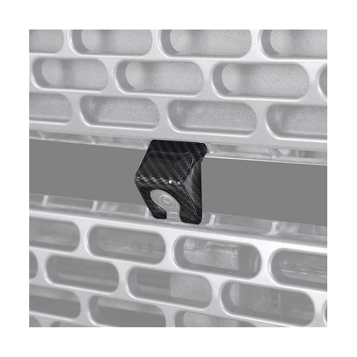 Car Front Center Grille Camera Cover Protection Decoration for 2021 2022 2023 Accessories - Abs Car