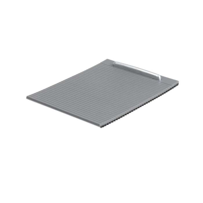 Car Front Center Sliding Shutters Cup Holder Roller Blind Cover for Cc B6 B7 3cd857503(gray)